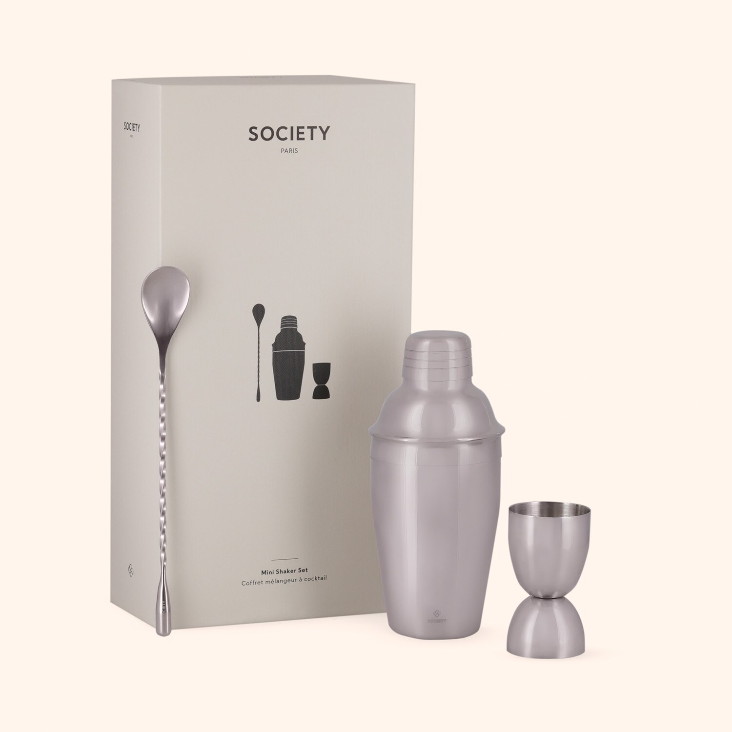 Set mini cocktail shaker